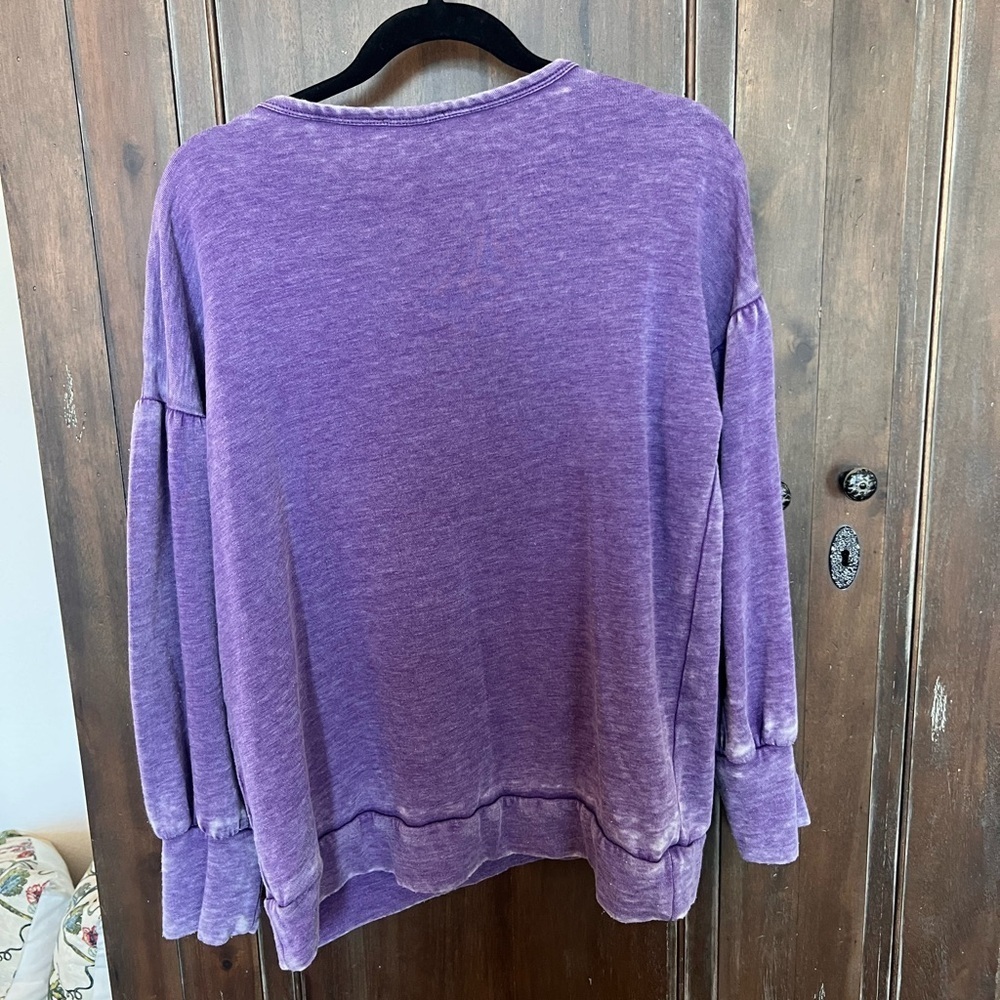Gameday Couture Purple LSU Sweatshirt - Picture 2 of 3